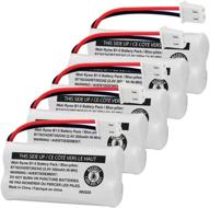 🔋 imah bt162342/bt262342 2.4v 300mah ni-mh аккумулятор для беспроводного телефона: совместим с bt183342/bt283342 at&t el52351 tl90070 vtech cs5119 ds6511 ds6722 ls6305 трубка, 5 штук. логотип