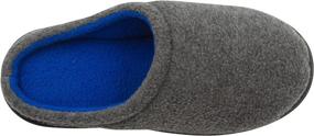 img 3 attached to 👞 Skysole Fleece Slippers with Rugged Outsoles - Black Boys' Shoes for ultimate comfort and durability