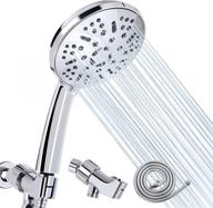 musurjoy pressure handheld showerhead stainless logo
