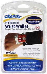 img 1 attached to 👝 Clöudz Secure Travel Wrist Wallet