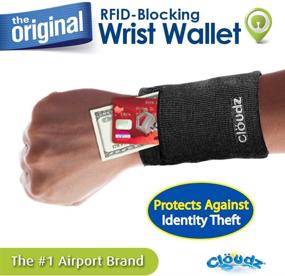 img 3 attached to 👝 Clöudz Secure Travel Wrist Wallet