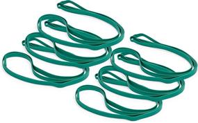 img 2 attached to 🗑️ Convenient 6-Pack of Rubber Bands for 64-65 Gallon Trash Cans: Guaranteed Value!