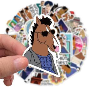 img 1 attached to 50PCS BoJack Horseman Stickers For Laptop And Computer