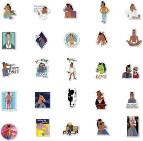 img 3 attached to 50PCS BoJack Horseman Stickers For Laptop And Computer