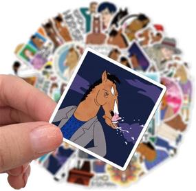 img 2 attached to 50PCS BoJack Horseman Stickers For Laptop And Computer