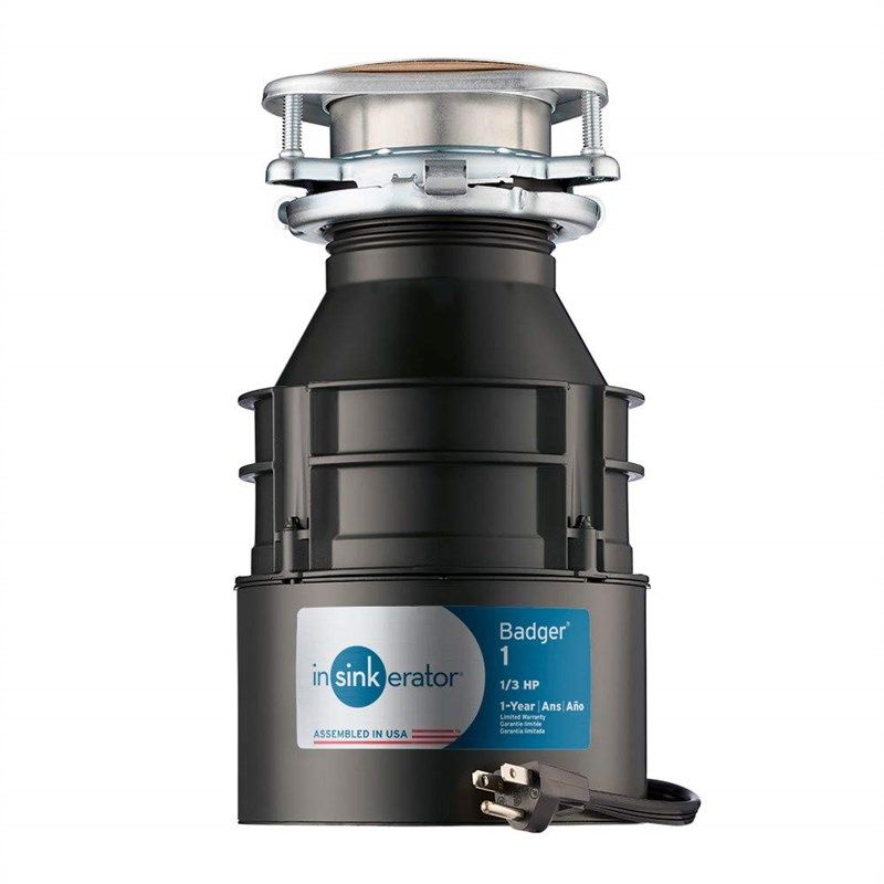 insinkerator garbage disposal badger continuous rough plumbing and garbage disposals & parts 로고