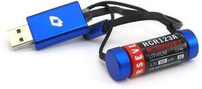 img 2 attached to 🔋 Foursevens USB EDC Flex Charger: Портативный зарядное устройство для NiMH (AA и AAA) и Li-Ion (10440, 14500, 16340 RCR123A, 16650, 17670, 18650, 26650)