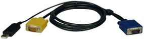 img 1 attached to 🔌 Tripp Lite P776-006 KVM USB Cable Kit - 6ft, Black, Compatible with B020/B022 Series Switches