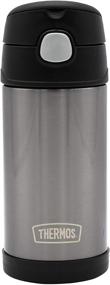 img 4 attached to Thermos Funtainer Ounce Bottle Charcoal