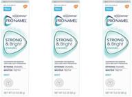 🌿 sensodyne pronamel strong & bright mint toothpaste, 3 oz (pack of 3) logo