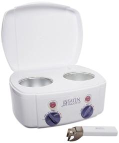 img 1 attached to 🔥 Experience Professional-Grade Hair Removal with SATIN SMOOTH Double Wax Warmer