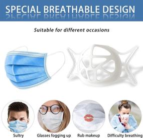 img 2 attached to 🌬️ Enhancing Comfort and Breathability: BeiYoYo Silicone 3D Breathing Solution