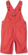 exploring in style: toddler world's expedition khaki overalls for boys' clothing logo