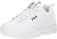 👟 fila tracer sneakers: classy white and black men's shoes for fashion forward individuals logo