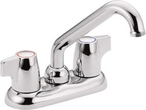 img 3 attached to 💦 Moen 74998 Chateau Two Handle Low Arc Faucet: Stylish and Durable Plumbing Solution