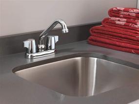 img 2 attached to 💦 Moen 74998 Chateau Two Handle Low Arc Faucet: Stylish and Durable Plumbing Solution