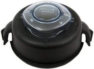 vitamix 2-part lid and plug: 64-ounce high profile, black - 15855, top quality blender accessory logo