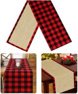 ourwarm reversible checkered christmas decorations logo