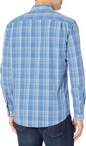 img 2 attached to 👕 Amazon Essentials Men's Regular Fit Buffalo Check Long Sleeve Clothing