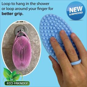 img 2 attached to Avilana Loofah Exfoliating Scrubber Silicone