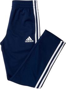 img 1 attached to 👕 Активная одежда для мальчиков: Adidas Boys' Tapered Trainer в черном цвете для оптимальной производительности.