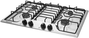 img 1 attached to Frigidaire Stainless Burner Cooktop FFGC3012TS