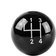 hurst 1637627 manual transmission shift knob, 1 pack, black - smooth & stylish gear shifting upgrade for automobile enthusiasts logo