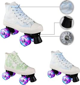 img 1 attached to Outdoor Rollers Skates Lightweight Adjustable