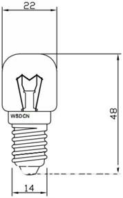 img 1 attached to 💡 WSDCN Light Resistant Bulb | 120V 110V 130V | High Performance Illumination