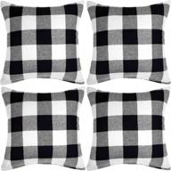 aneco buffalo pillow covers cushion logo