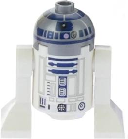 img 1 attached to LEGO Minifigure R2 D2 Astromech Lavender