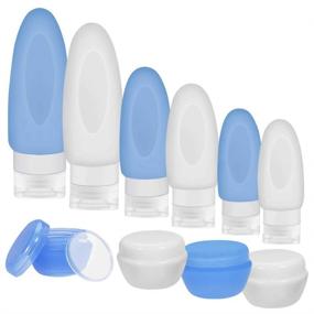 img 4 attached to 🔒 Ultimate Leakproof Silicone Containers for Condiments: A Must-Have