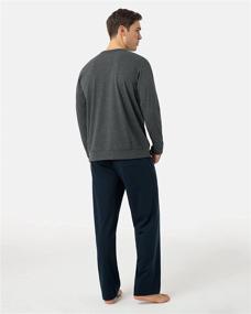 img 3 attached to LAPASA Pajama Lounge Sleepwear Pockets Men's Clothing