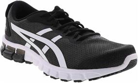 img 4 attached to ASICS Quantum Shoes Black White