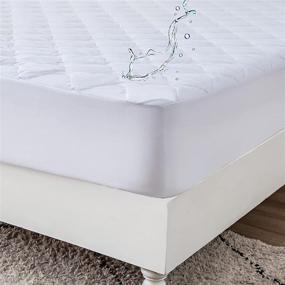 img 3 attached to Mattress Protector Adjustable Waterproof Noiseless