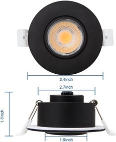 img 2 attached to Efficient and Flexible Gimbal Adjustable Recessed Downlight: Approved for Quality Assurance