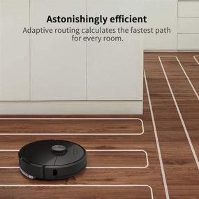 img 3 attached to 🤖 Roborock S6 Robot Vacuum - Robotic Vacuum Cleaner and Mop with Adaptive Routing, Multi-Floor Mapping, Selective Room Cleaning, Powerful Suction, Extended Battery Life - Alexa Compatible (Black)