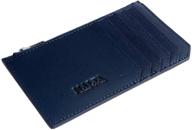 👜 malta italian leather wallet: minimalist men's accessories, card cases, money organizers & wallets logo