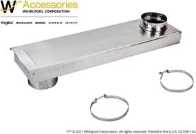 img 3 attached to 🌀 Whirlpool 4396037RP Vent Periscope - Optimal 0-to-18 Inch Extension for Improved Airflow