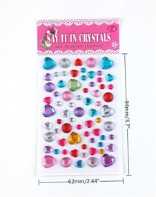 img 2 attached to Yueton Colorful Assorted Rhinestone Embellishments Scrapbooking & Stamping in Scrapbooking Embellishments