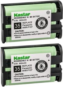 img 4 attached to Аккумулятор Kastar 2-Pack Тип 35 для Panasonic HHR-P107 HHR-P107A HHR-P107A/1B BB-GTA150 BB-GT1500B KX-TG6021M KX-TG6022B KX-TG6023M KX-TG6053 KX-TG6054 KX-TG6071 KX-TG6072 - Аккумулятор для беспроводного телефона