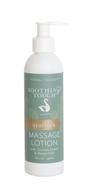 🌿 soothing touch ayurveda massage lotion - unscented 8 oz: nourishing your body and mind logo