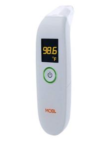 img 4 attached to Reliable Temperature Monitoring with MOBI FeverTrack – Ear & Forehead Thermometer