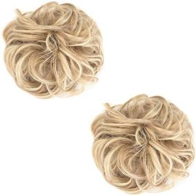 img 3 attached to Наращивание волос SLLIE Chignons Scrunchie Hairpiece Hair Care