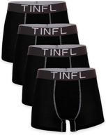 mtd 01 boys' clothing: tinfl briefs 4 pack underwear logo