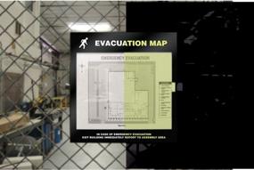 img 2 attached to 🚨 Accuform DTA235 Standard Evacuation Holder: Optimal Safety Solutions