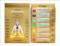 🌿 premium ayurvedic 7 chakra incense sticks collection set | natural sticks for human body | 7 packs of 15 sticks each логотип