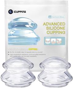 img 4 attached to 🌟 Silicone Cupping Sets for Chinese Cupping and Massage Therapy: Effective Facial and Body Massage for Muscle Relaxation and Pain Relief (S(2))