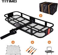 titimo folding hitch mount carrier logo