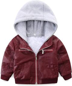 img 4 attached to 🧥 Mud Kingdom Fashion Leather Jacket for Boys